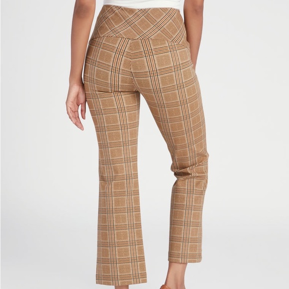 Liverpool Stella Plaid Kick Flare Pants - Picture 2 of 9